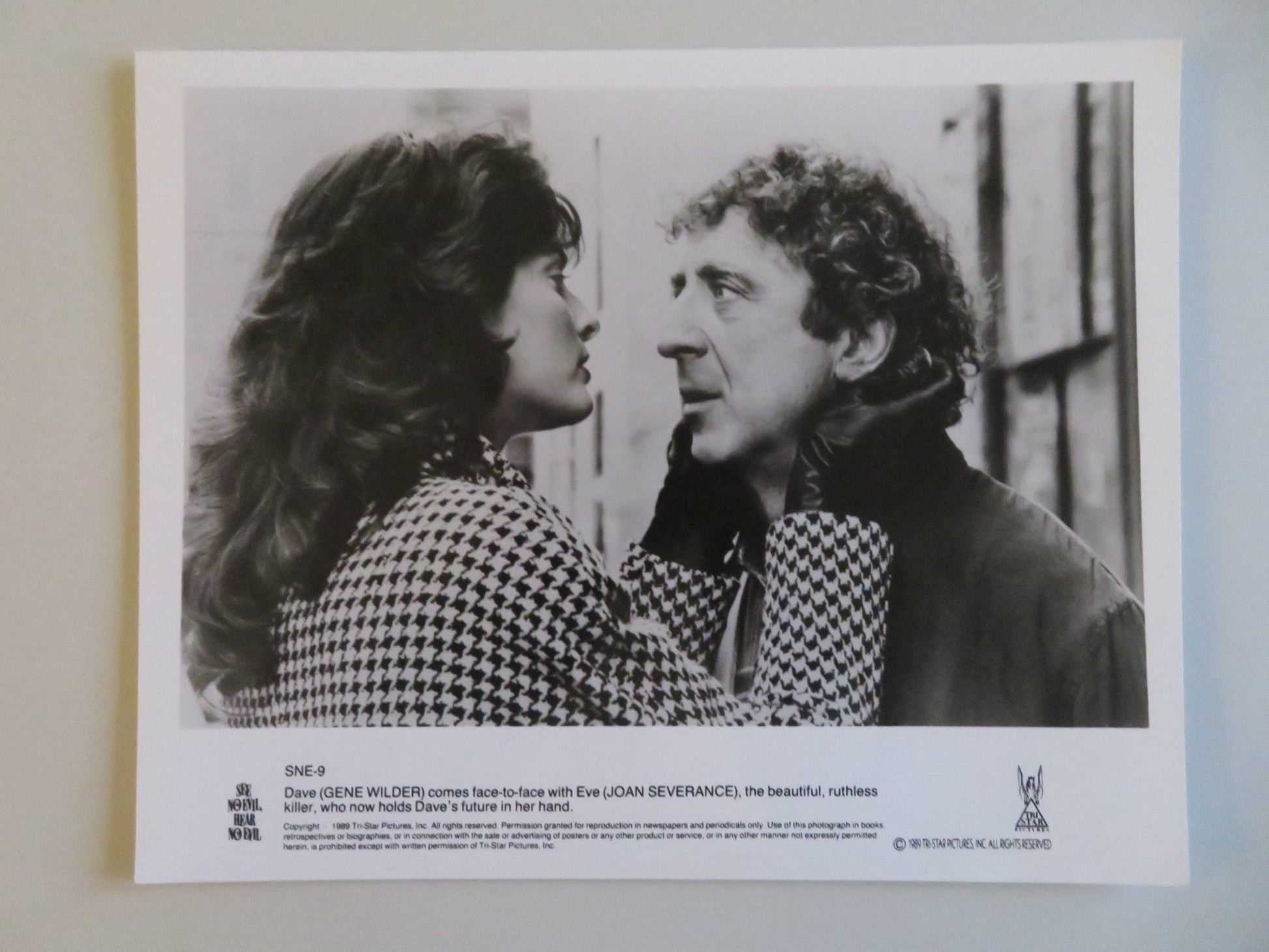 SEE NO EVIL, HEAR NO EVIL MOVIE STILL PHOTO LOT OF 7 RICHARD PRYOR G WILDER 1989 - Rendezvous Cinema