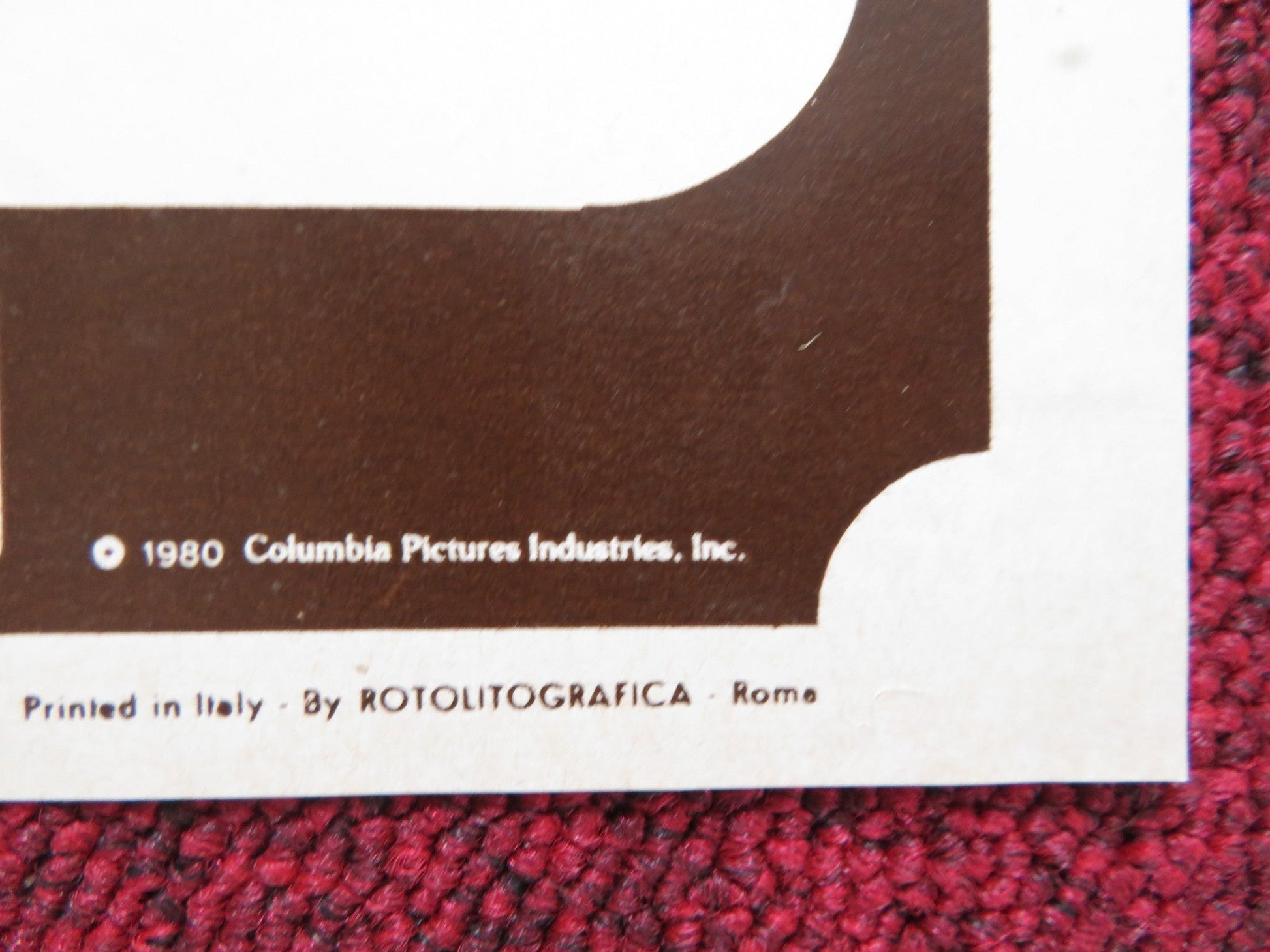 SEEMS LIKE OLD TIMES - E ITALIAN FOTOBUSTA POSTER GOLDIE HAWN CHEVY CHASE 1980 Rendezvous Cinema Movie posters