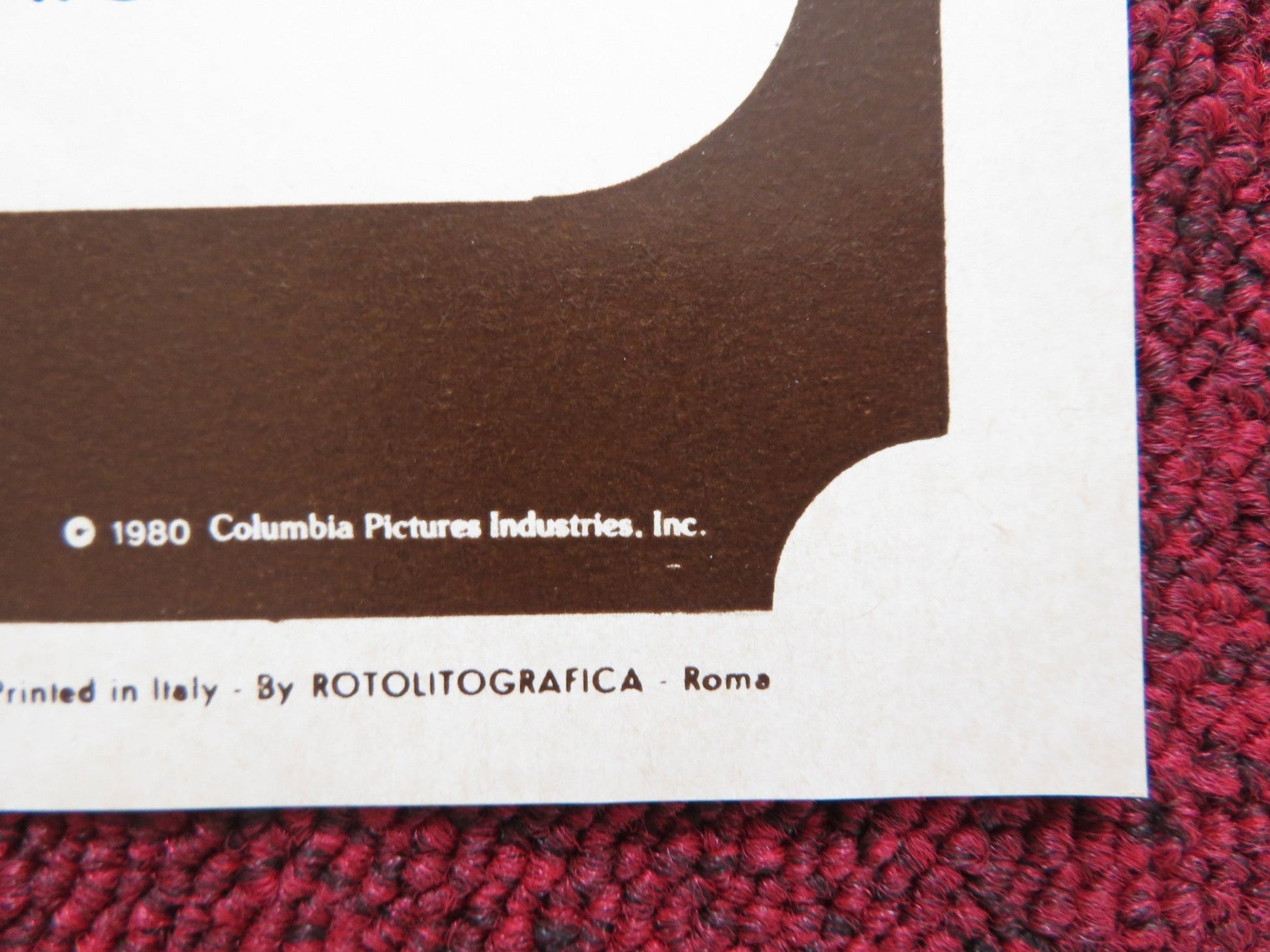 SEEMS LIKE OLD TIMES - F ITALIAN FOTOBUSTA POSTER GOLDIE HAWN CHEVY CHASE 1980 Rendezvous Cinema Movie posters