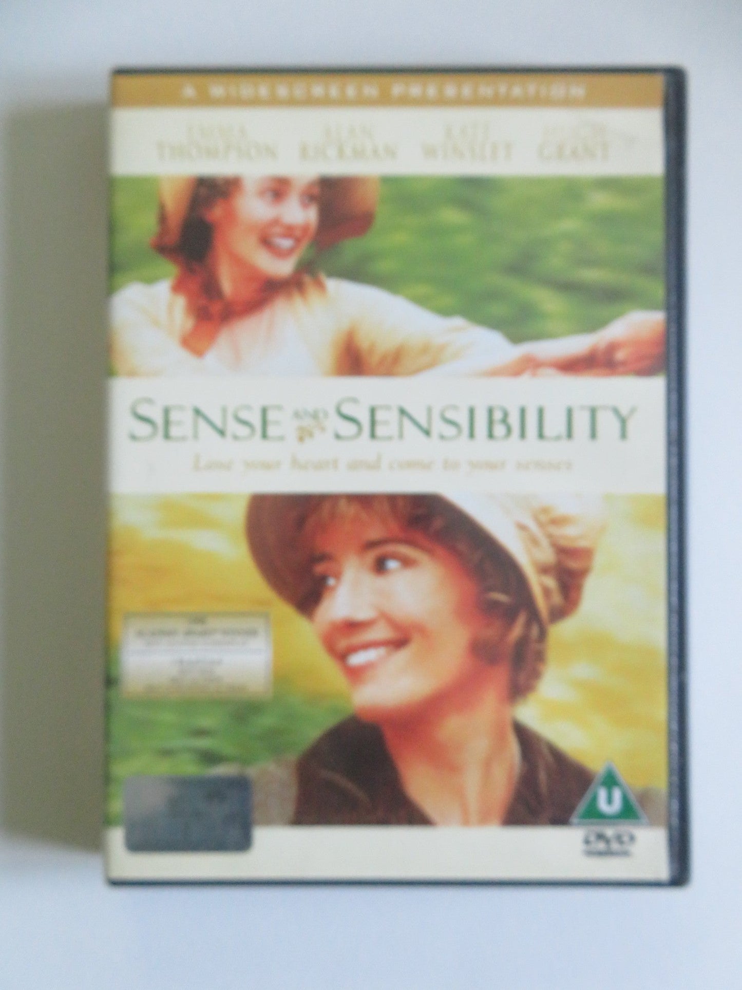 SENSE AND SENSIBILITY (DVD) EMMA THOMPSON ALAN RICKMAN 1995 REGION 2 - Rendezvous Cinema