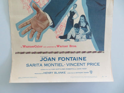 Serenade US Insert Poster Mario Lanza Joan Fontaine 1956 Movie posters