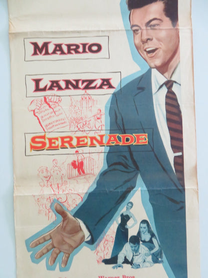 Serenade US Insert Poster Mario Lanza Joan Fontaine 1956 Movie posters