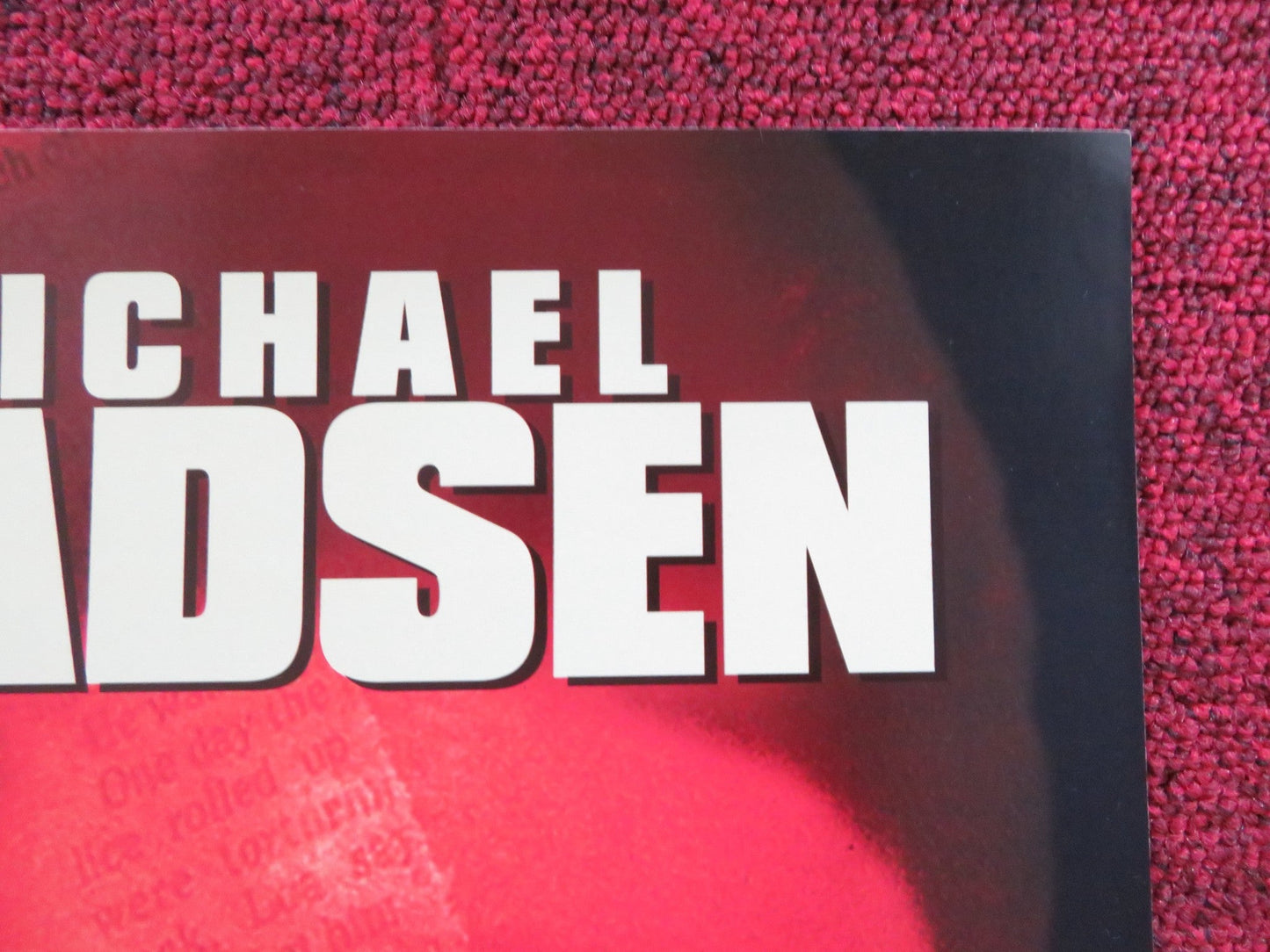 SERIAL COPS VHS VIDEO POSTER CHRIS PENN MICHAEL MADSEN 1998 Rendezvous Cinema Movie posters