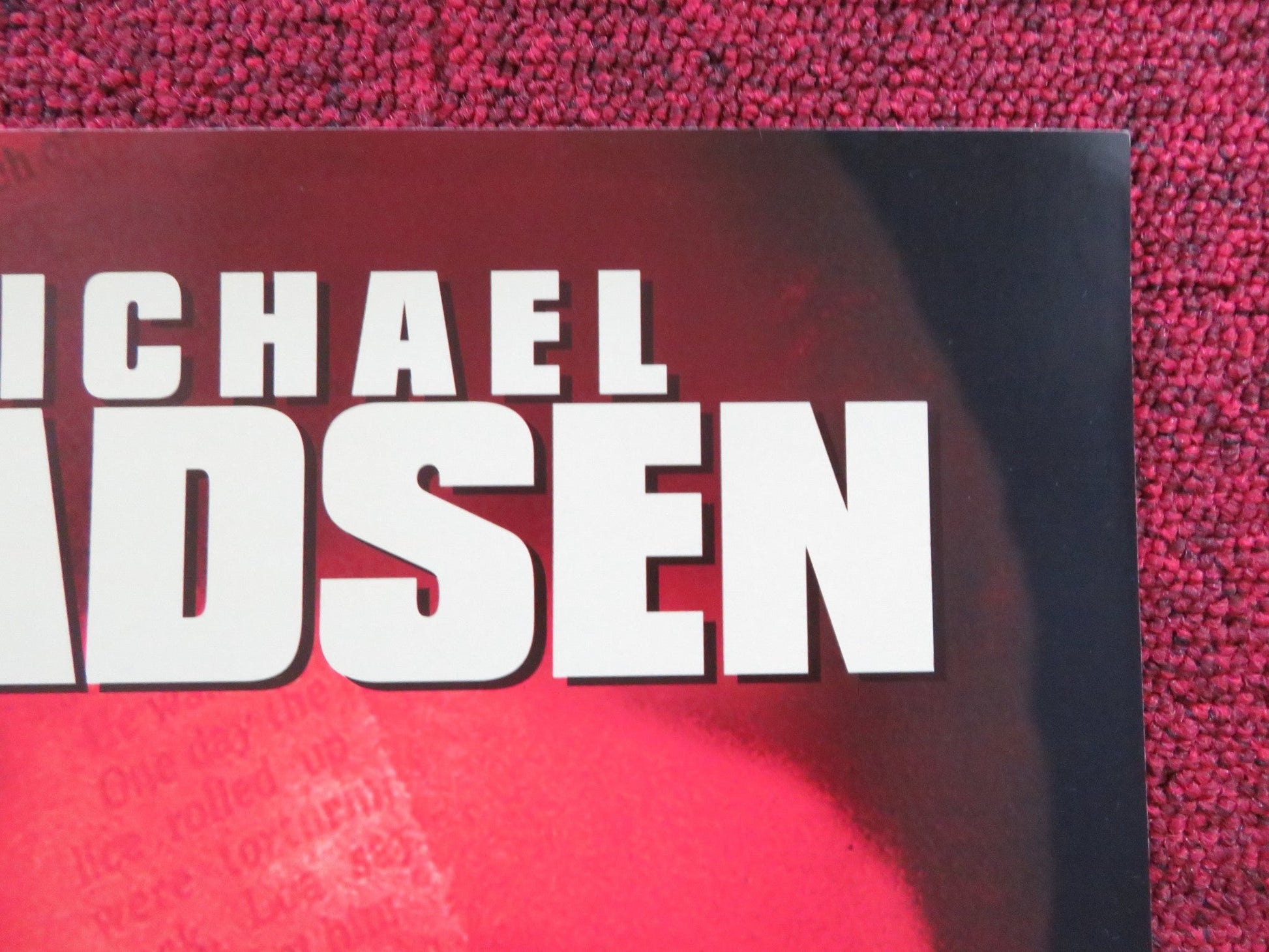 SERIAL COPS VHS VIDEO POSTER CHRIS PENN MICHAEL MADSEN 1998 Rendezvous Cinema Movie posters