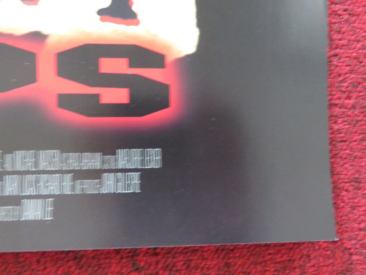 SERIAL COPS VHS VIDEO POSTER CHRIS PENN MICHAEL MADSEN 1998 Rendezvous Cinema Movie posters