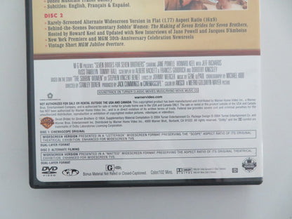 SEVEN BRIDES FOR SEVEN BROTHERS - TWO DISC SPECIAL EDITION (DVD) 1954 REGION 1 Movie posters