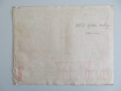 SEVEN KEYS TO BALDPATE - #3 LOBBY CARD PHILLIP TERRY JACQUELINE WHITE 1947 Rendezvous Cinema Movie posters