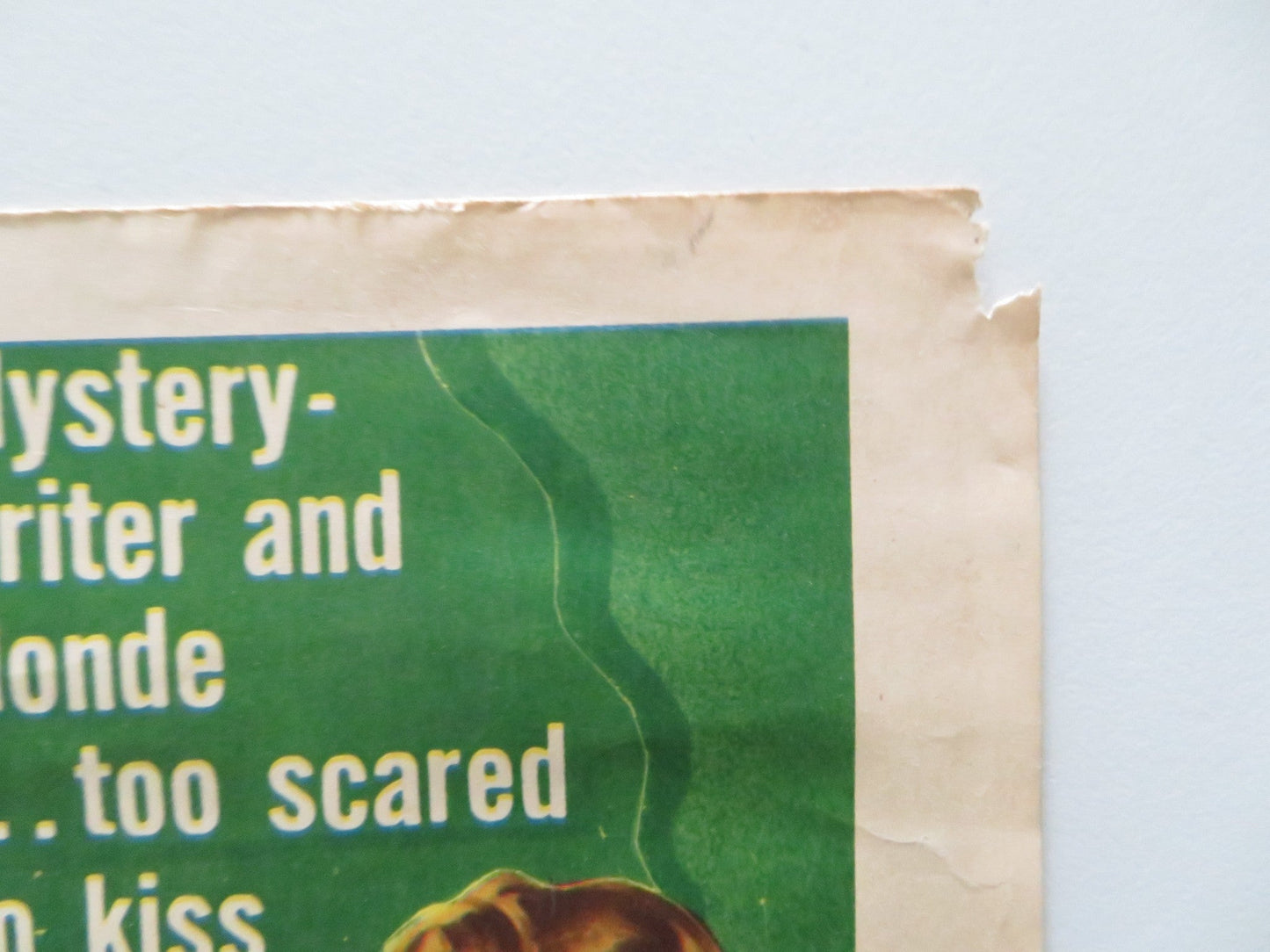 SEVEN KEYS TO BALDPATE - #4 US LOBBY CARD PHILLIP TERRY JACQUELINE WHITE 1947 Rendezvous Cinema Movie posters