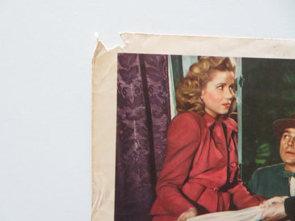 SEVEN KEYS TO BALDPATE - #4 US LOBBY CARD PHILLIP TERRY JACQUELINE WHITE 1947 Rendezvous Cinema Movie posters