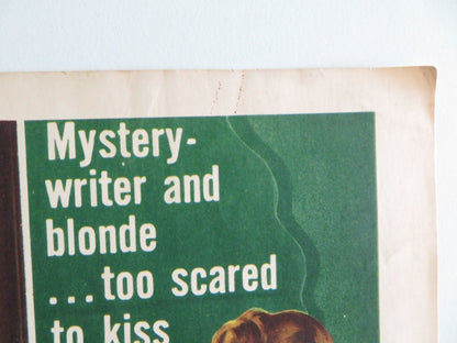 SEVEN KEYS TO BALDPATE - #6 LOBBY CARD PHILLIP TERRY JACQUELINE WHITE 1947 Rendezvous Cinema Movie posters