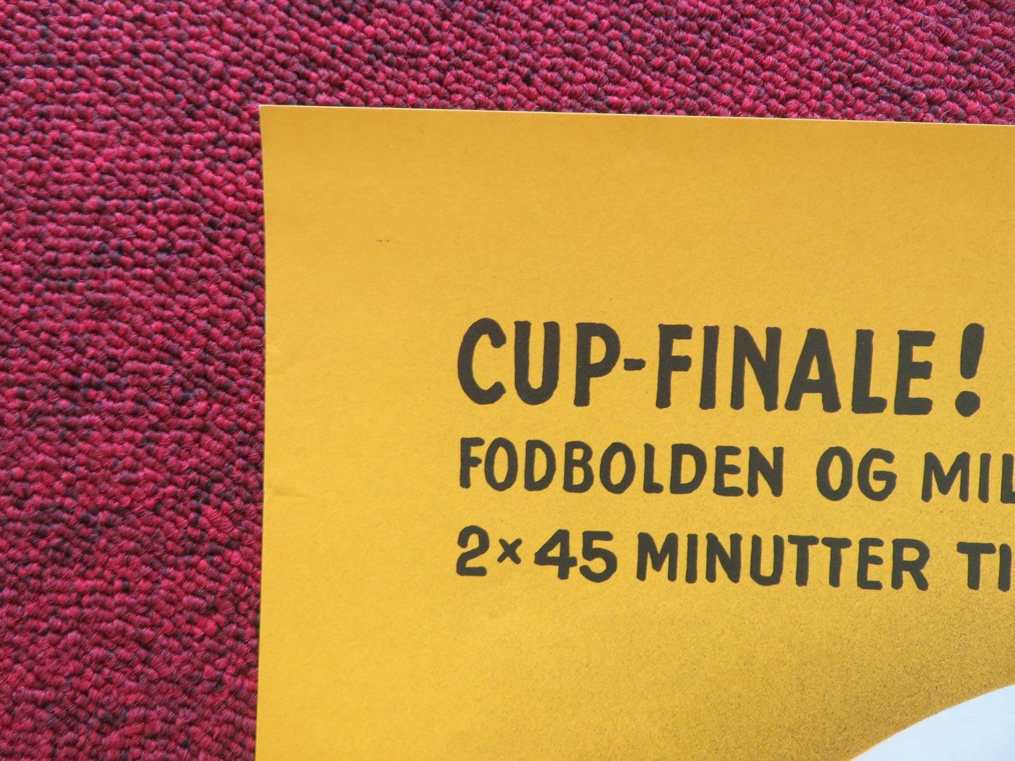 SEVEN TIMES SEVEN DANISH POSTER ROLLED GASTONE MOSCHIN LIONEL STANDER 1970 Rendezvous Cinema Movie posters