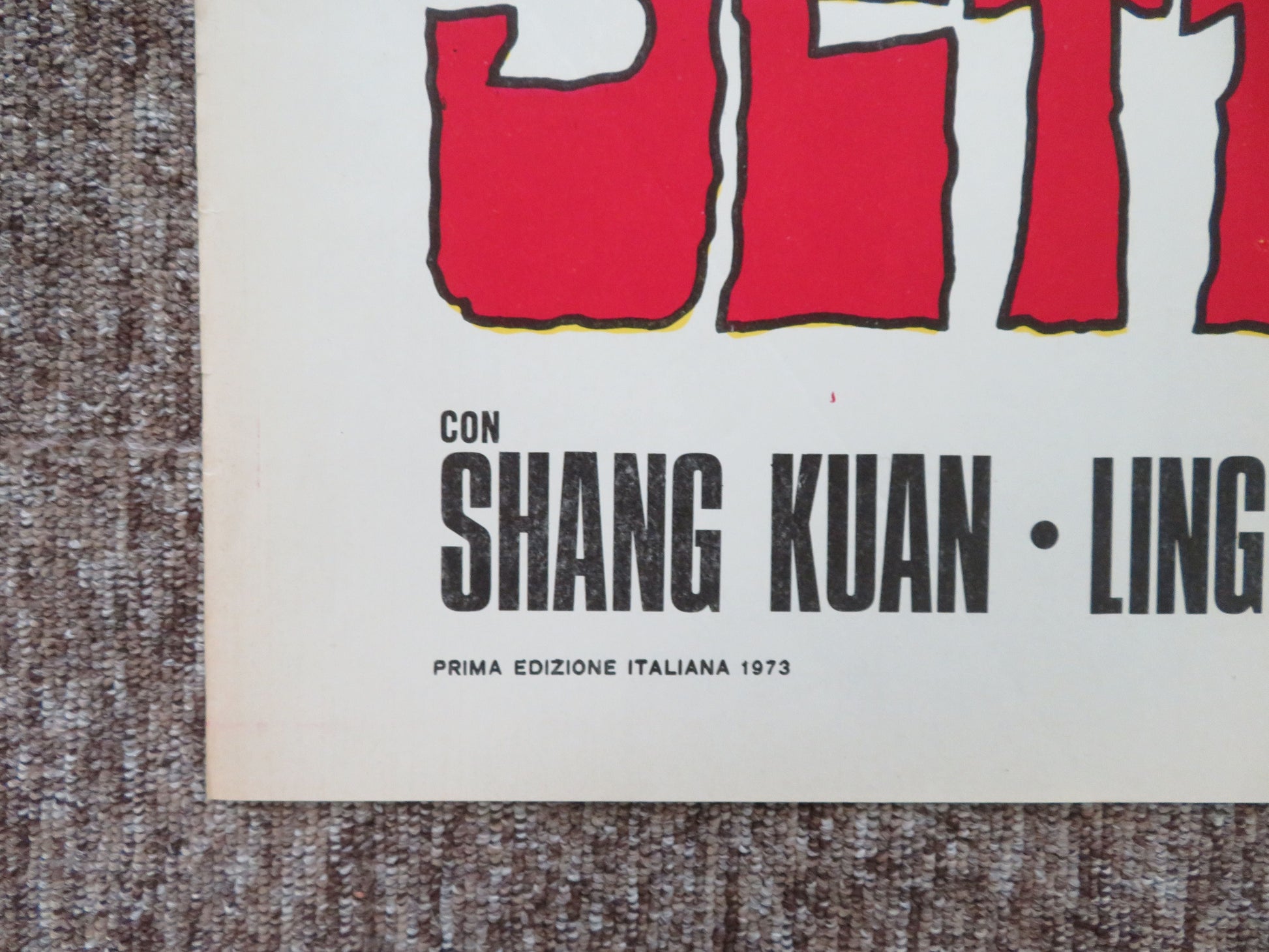 Seven to One Italian 2 Foglio Poster Polly Ling-Feng Shang-Kuan 1975 Movie posters