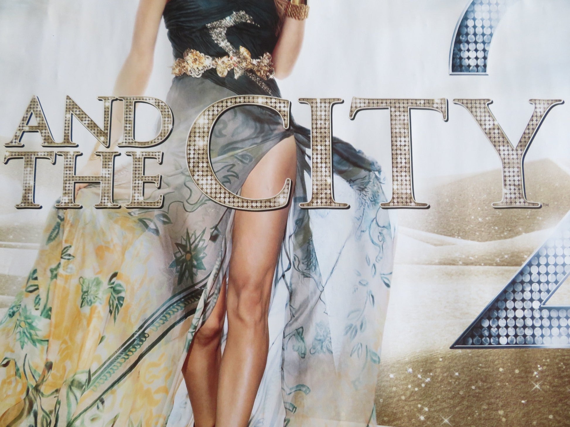 SEX AND THE CITY 2 UK QUAD ROLLED POSTER SARAH JESSICA PARKER KRISTIN DAVIS 2010 Rendezvous Cinema Movie posters