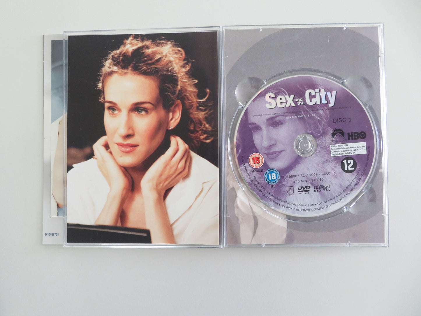 Sex and the City - Complete Season 1 (DVD BoxSet) Sarah J. Parker 1998 Region 2 Movie posters