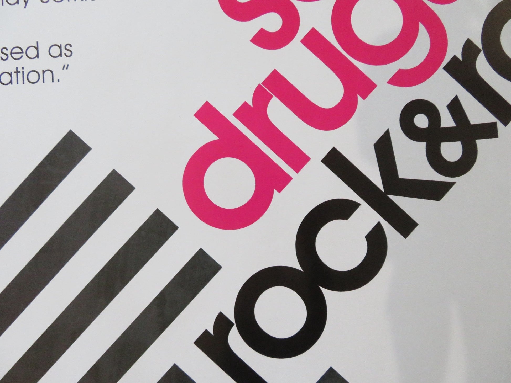 SEX & DRUGS & ROCK & ROLL UK QUAD ROLLED POSTER ANDY SERKIS NAOMIE HARRIS 2010 Rendezvous Cinema Movie posters