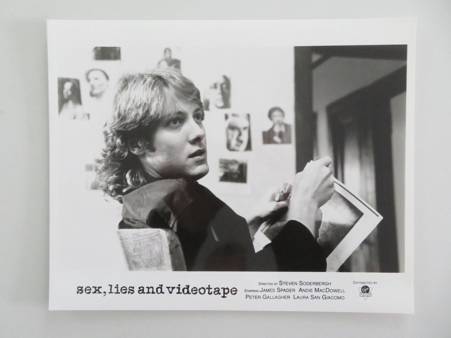 SEX, LIES AND VIDEOTAPE MOVIE STILL PHOTO LOT OF 8 JAMES SPADER A MACDOWELL 1989 Movie posters