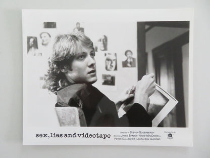 SEX, LIES AND VIDEOTAPE MOVIE STILL PHOTO LOT OF 8 JAMES SPADER A MACDOWELL 1989 Movie posters