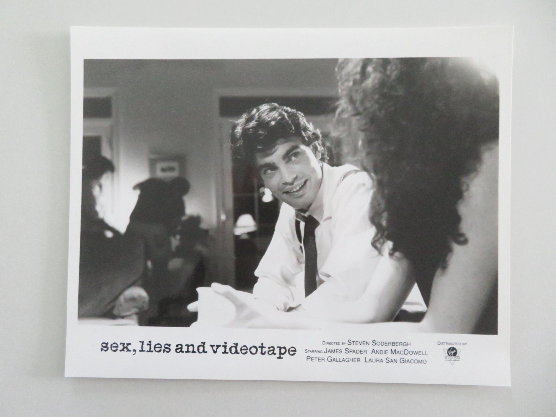 SEX, LIES AND VIDEOTAPE MOVIE STILL PHOTO LOT OF 8 JAMES SPADER A MACDOWELL 1989 Movie posters