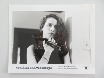 SEX, LIES AND VIDEOTAPE MOVIE STILL PHOTO LOT OF 8 JAMES SPADER A MACDOWELL 1989 Movie posters