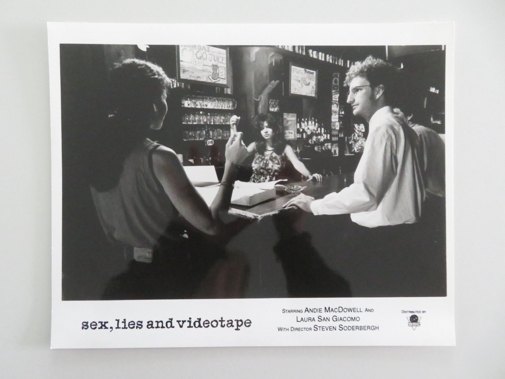 SEX, LIES AND VIDEOTAPE MOVIE STILL PHOTO LOT OF 8 JAMES SPADER A MACDOWELL 1989 Movie posters