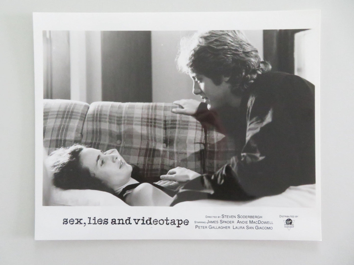 SEX, LIES AND VIDEOTAPE MOVIE STILL PHOTO LOT OF 8 JAMES SPADER A MACDOWELL 1989 Movie posters