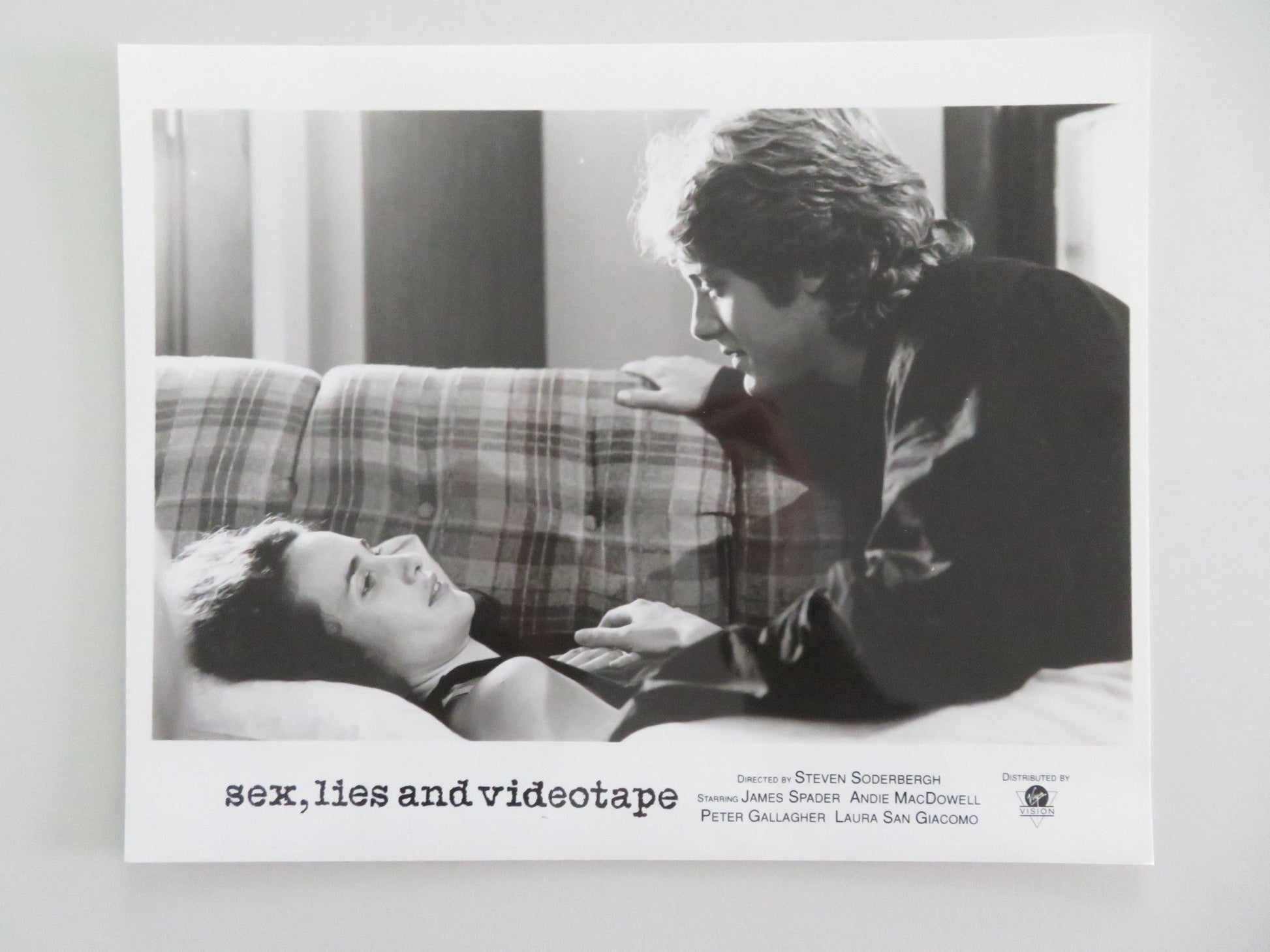 SEX, LIES AND VIDEOTAPE MOVIE STILL PHOTO LOT OF 8 JAMES SPADER A MACDOWELL 1989 Movie posters