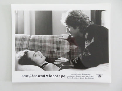 SEX, LIES AND VIDEOTAPE MOVIE STILL PHOTO LOT OF 8 JAMES SPADER A MACDOWELL 1989 Movie posters