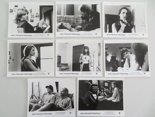 SEX, LIES AND VIDEOTAPE MOVIE STILL PHOTO LOT OF 8 JAMES SPADER A MACDOWELL 1989 Movie posters