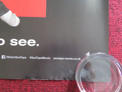 SEX TAPE UK QUAD ROLLED POSTER CAMERON DIAZ JASON SEGEL 2014 Rendezvous Cinema Movie posters