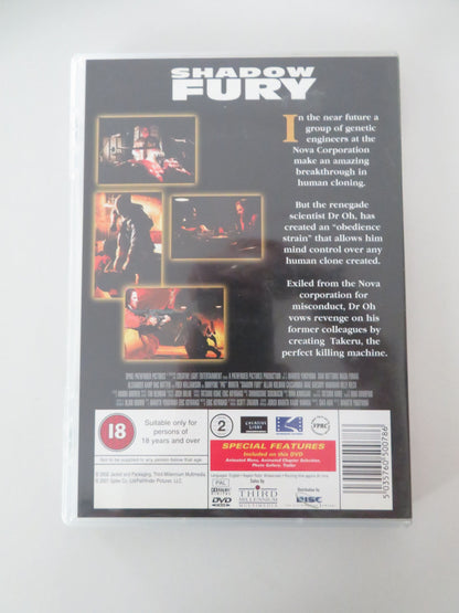 Shadow Fury (DVD) Sam Bottoms Masakatsu Funaki 2001 Region 2 Movie posters