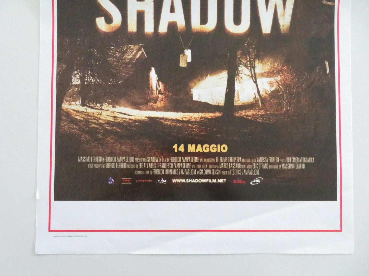Shadow Italian Locandina Poster Jake Muxworthy Karina Testa 2009 Movie posters