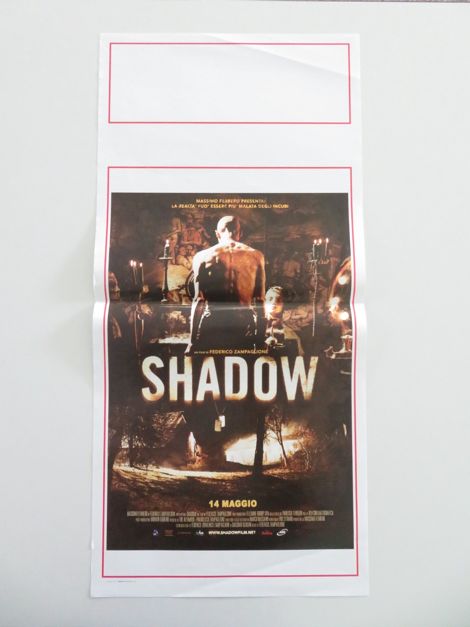 Shadow Italian Locandina Poster Jake Muxworthy Karina Testa 2009 Movie posters