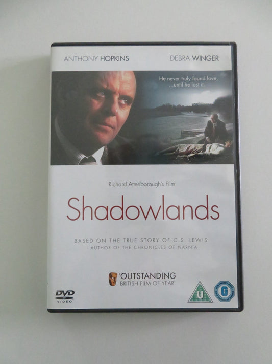 Shadowlands (DVD) Anthony Hopkins Debra Winger 1993 Region 2 Movie posters