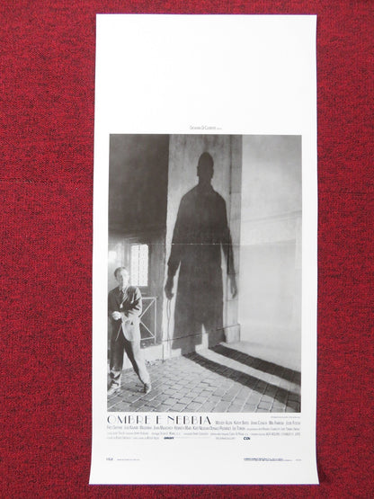 SHADOWS AND FOG ITALIAN LOCANDINA POSTER WOODY ALLEN KATHY BATES 1992 Rendezvous Cinema Movie posters