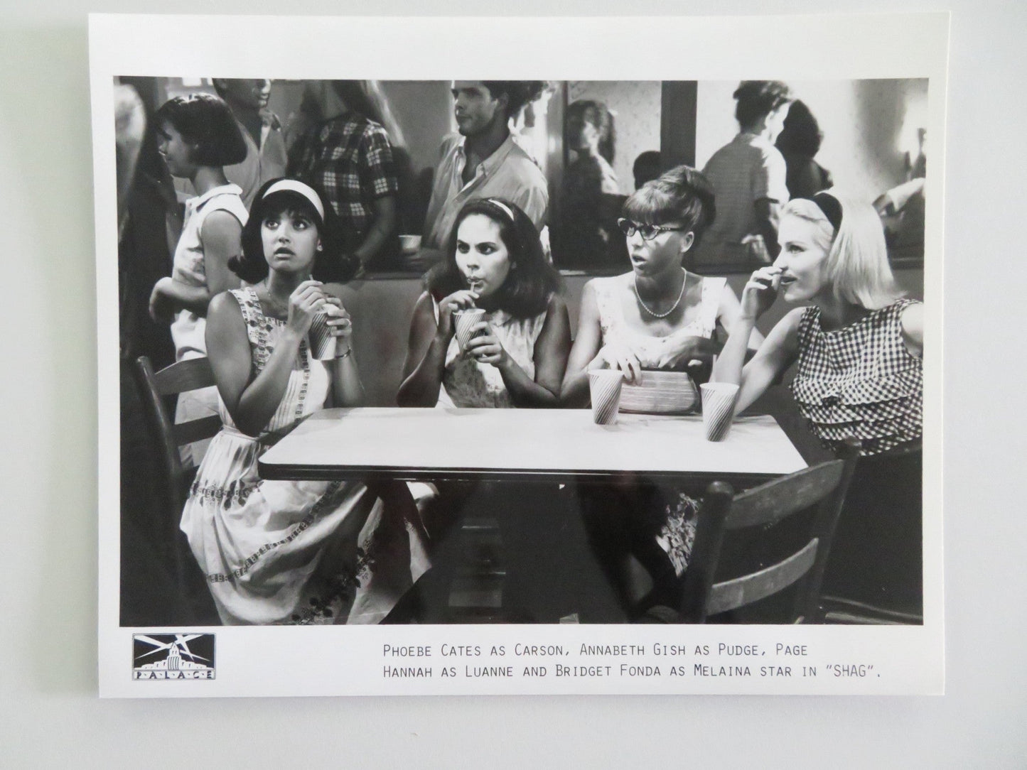 SHAG MOVIE STILL PHOTO LOT OF 7 PHOEBE CATES BRIDGET FONDA 1988 Movie posters