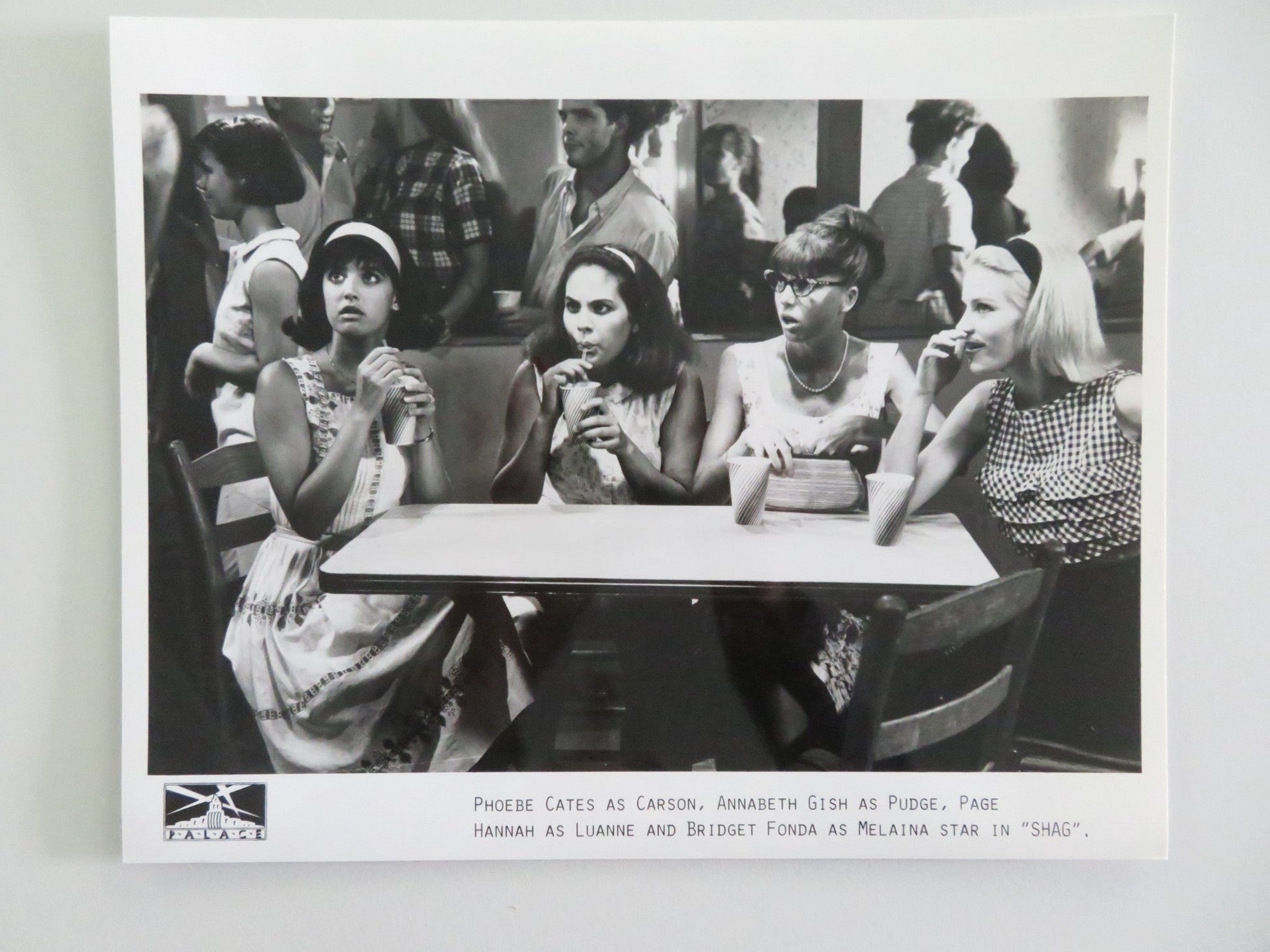 SHAG MOVIE STILL PHOTO LOT OF 7 PHOEBE CATES BRIDGET FONDA 1988 Movie posters