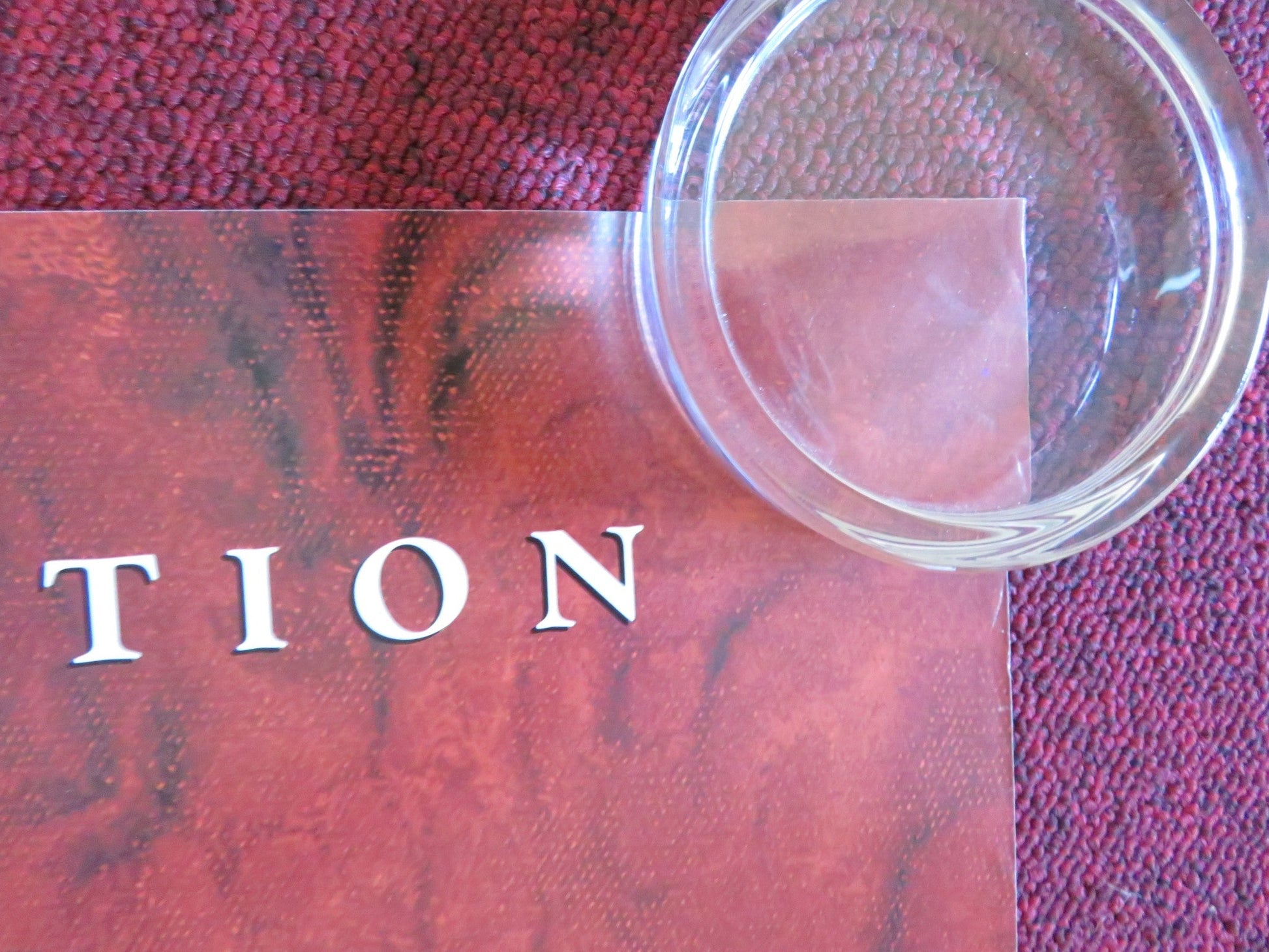 SHAKESPEARE IN LOVE US ONE SHEET ROLLED POSTER GWYNETH PALTROW J. FIENNES 1998 Rendezvous Cinema Movie posters