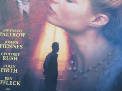 SHAKESPEARE IN LOVE US ONE SHEET ROLLED POSTER GWYNETH PALTROW J. FIENNES 1998 Rendezvous Cinema Movie posters
