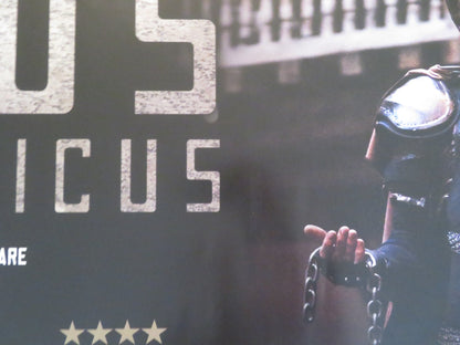 SHAKESPEARES GLOBE: TITUS ANDRONICUS UK QUAD ROLLED POSTER WILLIAM HOUSTON 2015 - Rendezvous Cinema