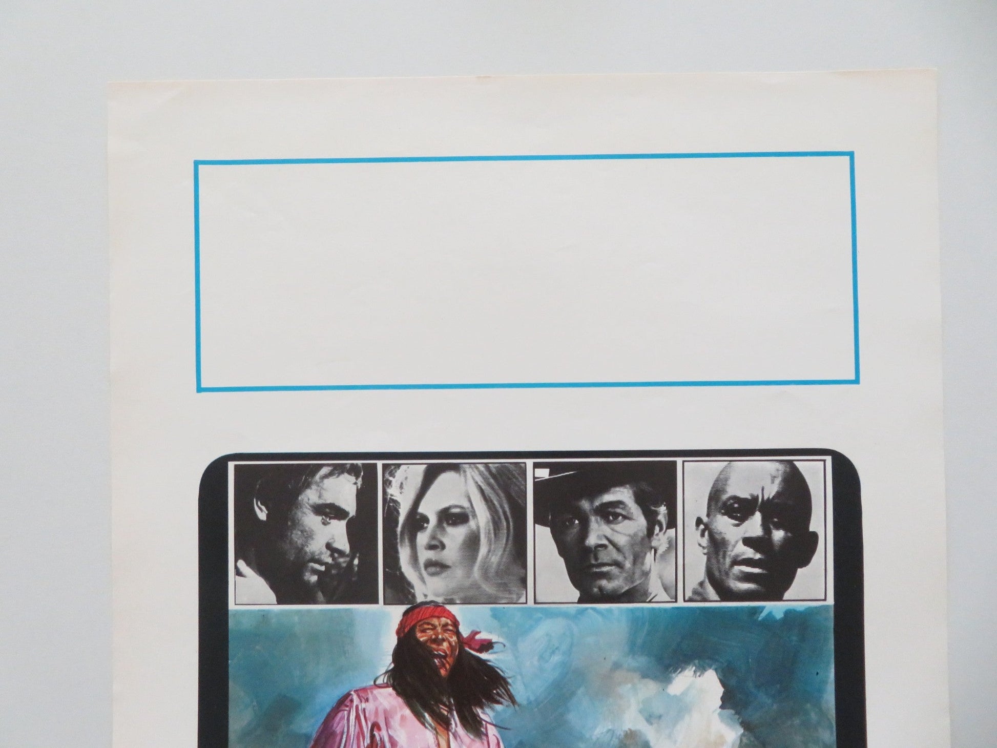 SHALAKO ITALIAN LOCANDINA POSTER SEAN CONNERY BRIGITTE BARDOT 1968 Movie posters