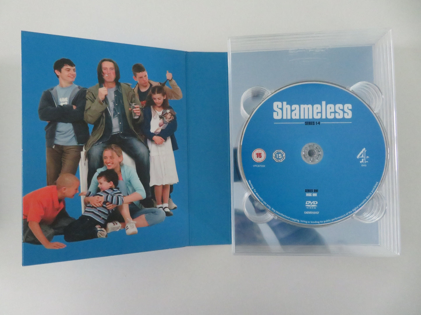 Shameless Series 1-4 (DVD BoxSet) David Threlfall Anne-Marie Duff 2004 Region 2 Movie posters