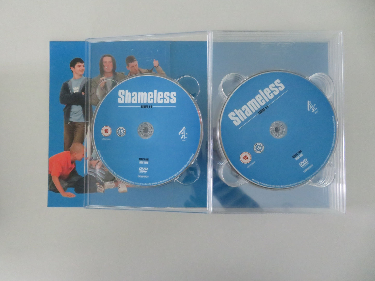 Shameless Series 1-4 (DVD BoxSet) David Threlfall Anne-Marie Duff 2004 Region 2 Movie posters