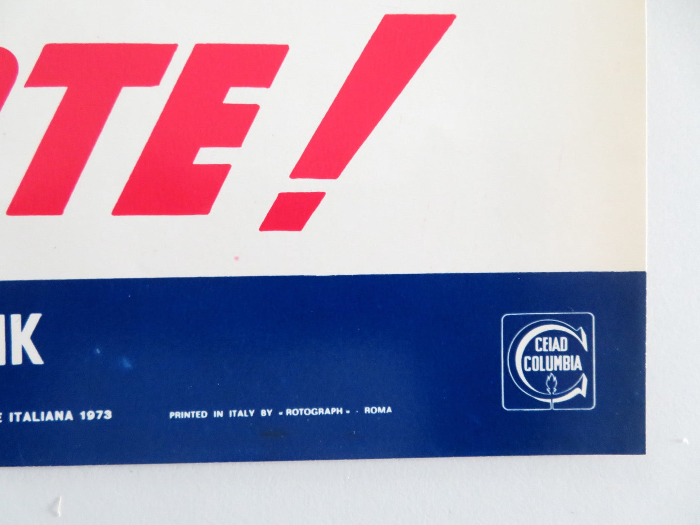 SHAMUS - B ITALIAN FOTOBUSTA POSTER BURT REYNOLDS DYAN CANNON 1973 Rendezvous Cinema Movie posters