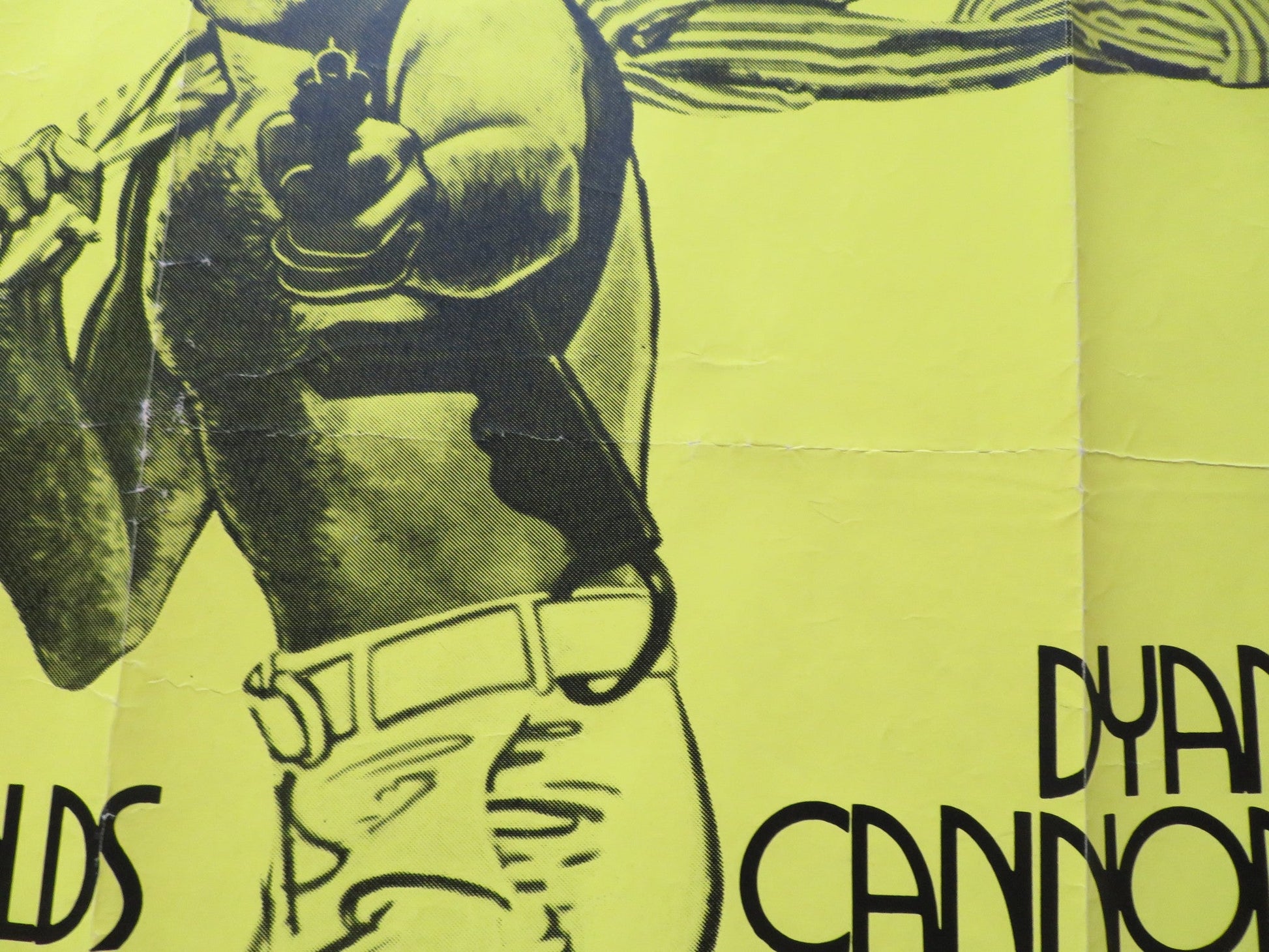 SHAMUS / BLACK GUNN COMBO UK QUAD ROLLED POSTER BURT REYNOLDS JIM BROWN 1973 Rendezvous Cinema Movie posters