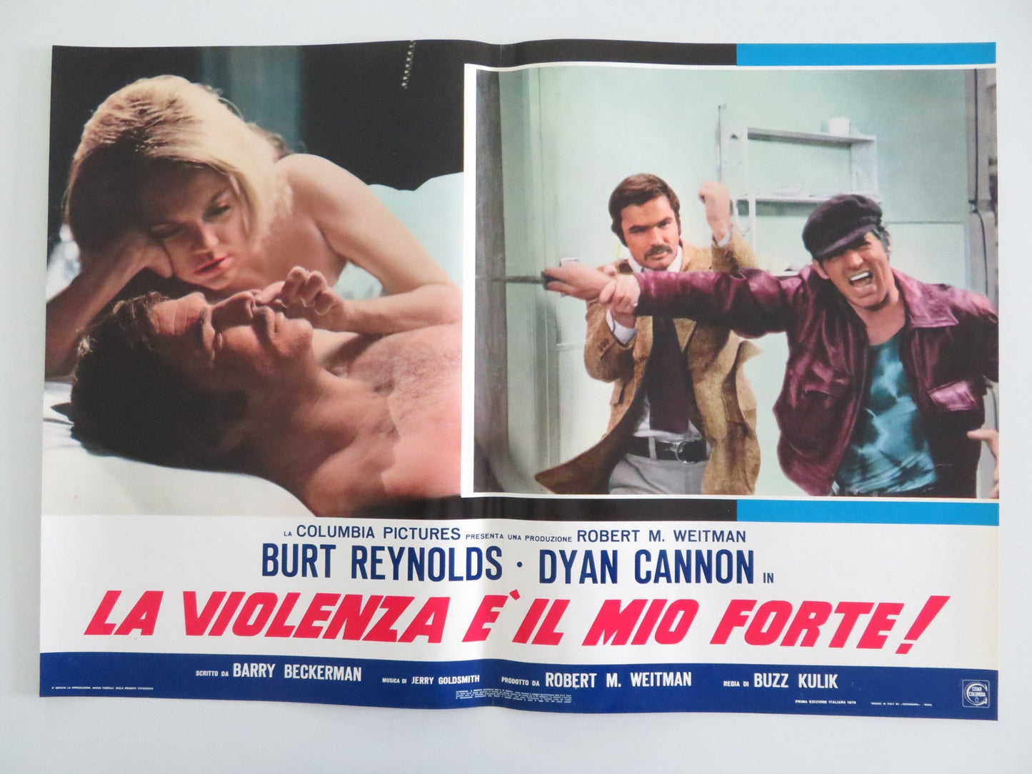 SHAMUS - C ITALIAN FOTOBUSTA POSTER BURT REYNOLDS DYAN CANNON 1973 Rendezvous Cinema Movie posters