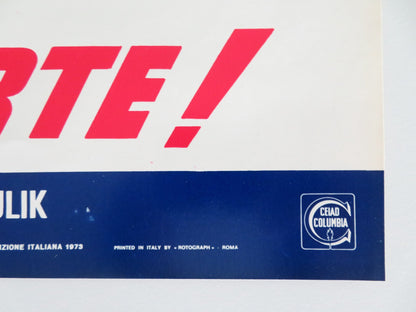 SHAMUS - D ITALIAN FOTOBUSTA POSTER BURT REYNOLDS DYAN CANNON 1973 Rendezvous Cinema Movie posters