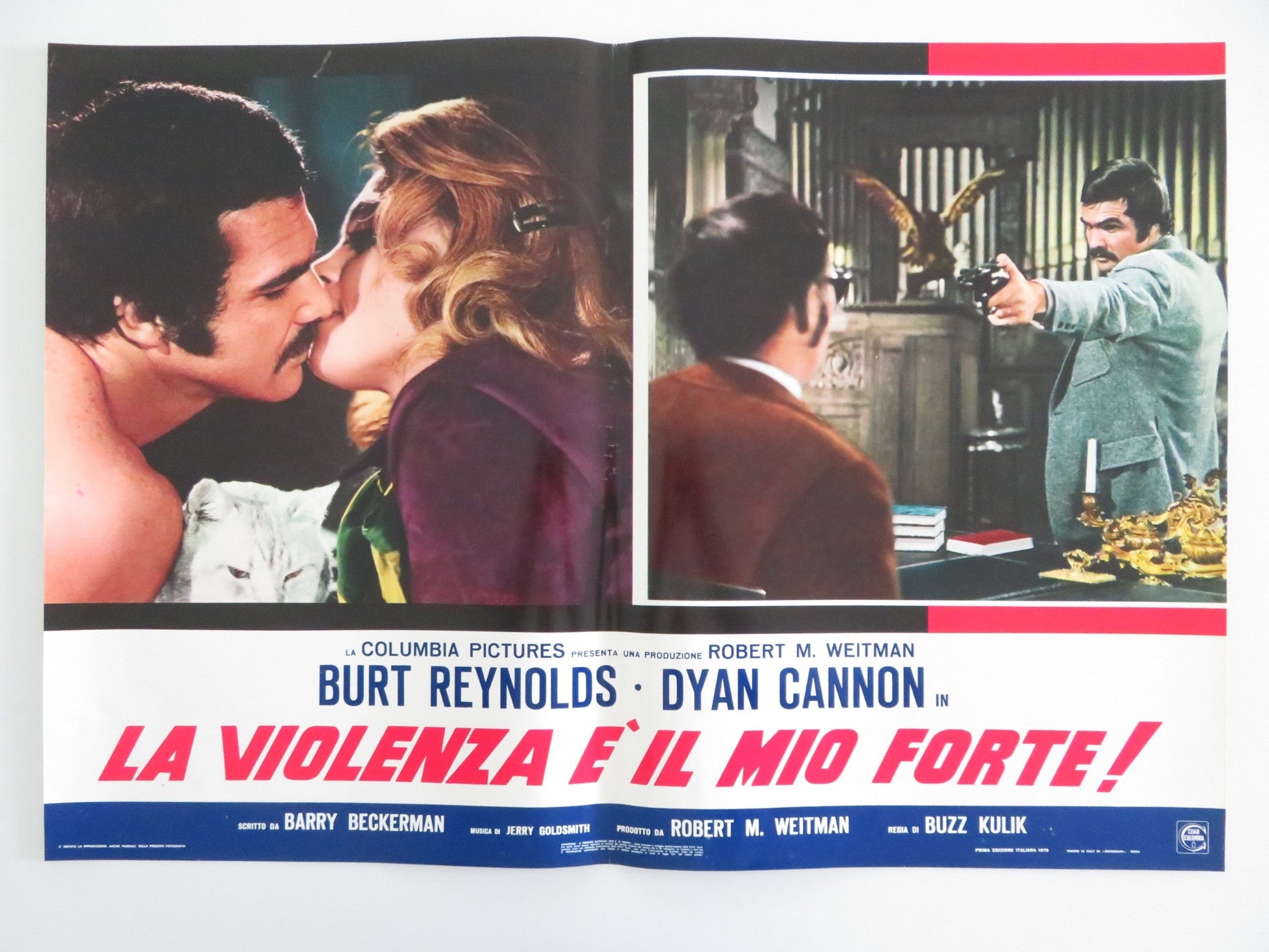 SHAMUS - D ITALIAN FOTOBUSTA POSTER BURT REYNOLDS DYAN CANNON 1973 Rendezvous Cinema Movie posters