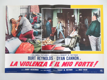 SHAMUS - E ITALIAN FOTOBUSTA POSTER BURT REYNOLDS DYAN CANNON 1973 Rendezvous Cinema Movie posters