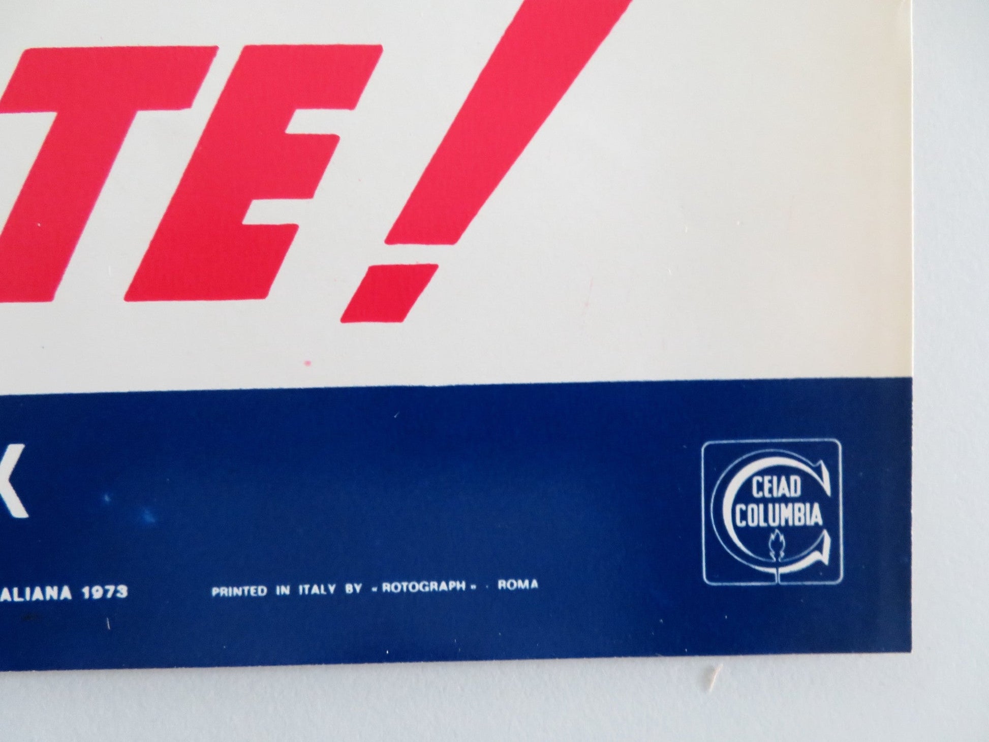 SHAMUS - E ITALIAN FOTOBUSTA POSTER BURT REYNOLDS DYAN CANNON 1973 Rendezvous Cinema Movie posters