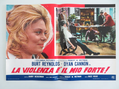SHAMUS - F ITALIAN FOTOBUSTA POSTER BURT REYNOLDS DYAN CANNON 1973 Rendezvous Cinema Movie posters